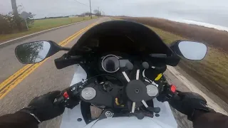 Breaking in the new 2024 GSX-R600 (Pure Sound + CLOSE CALLS [Soft Break in])