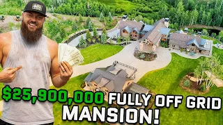 We Found a $26 Million Dollar Totally Off-Grid Mansion- Let's Go Inside