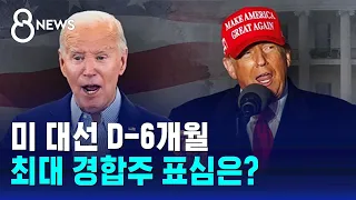 미 대선 D-6개월…최대 경합주 표심은? / SBS 8뉴스