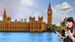 London Walking Tour: Buckingham Palace, Westminster Abbey, to Trafalgar Square