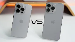 iPhone 15 Pro vs iPhone 15 Pro Max - Which is Best?