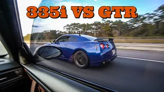 Can My Pure Stage 2 BMW 335i Keep Up With A 700HP Nissan GTR?! *SHOCKING RESULTS*