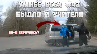 УМНЕЕ ВСЕХ #43. БЫДЛО И УЧИТЕЛЯ НА ДОРОГЕ