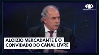 Canal Livre recebe Aloizio Mercadante, presidente do BNDES | Jornal da Noite