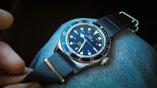 Watch I Strappin'?! Ep. 299 - Glycine Combat Sub 39 GL0400 + Haveston Sea Blue Service Series Strap