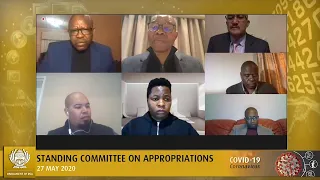 Standing Committee on Appropriations, 27 May 2020