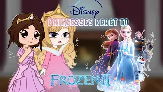 Disney princesses react to FROZEN 2 | Gacha club | Disney princess react | Frozen react