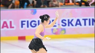Pup ( 4th Place ) 2023 Thailand National Figure Skating Championships (Level 4  Free Skating )