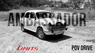 2005 HINDUSTAN AMBASSADOR CLASSIC | 1489CC 36BHP  | POV TEST Drive #29 | RevLimits |