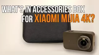 What's inside accessories box for mijia 4k?