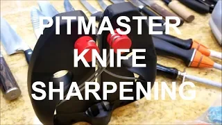 Sharpening BBQ Pitmater Knives Knife by Barbecue Champion Harry Soo How-to Barbeque