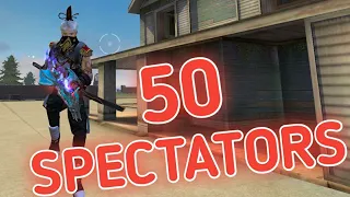 SOLO VS SQUAD || 50 SPECTATORS || TERROR OF M82B !!!!