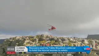 Two climbers died on Table Mountain