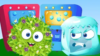 Op and Bob Cartoon | Seasons For Kids | Logic Movie About Difference | Smile and Learn