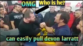 devon larratt vs Georgi usharauli#armwrestling