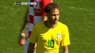 Neymar vs Croatia (International Friendly) 2017/18  HD 1080i