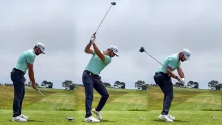 MATTHEW WOLFF GOLF SWING 2022 - IRON & DRIVER - SLOW MOTION HD