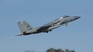 Bayou Militia F-15s New Orleans Airshow 2022