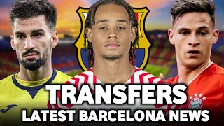 🚨🚨🌕: Barcelona Transfers News ft Joshua KIMMICH to Barca 🔥, Alex BAENA & Xavi SIMONS returning ✅📰✍