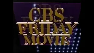 CBS Friday Movie intro 1988