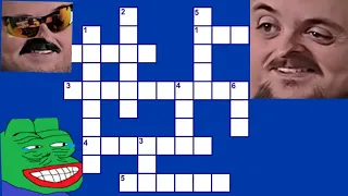 Forsen Plays Daily Crossword Puzzle (With Chat)