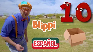 Aprende a Contar del 1 al 10 con las Cajas | Aprende Con Blippi | Moonbug Kids Parque de Juegos