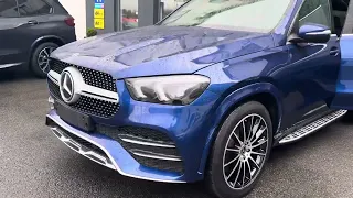 Mercedes Benz GLE 350de AMG, Blue