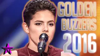 ALL GOLDEN BUZZER Auditions of America's Got Talent 2016!