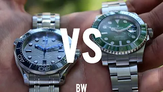 Rolex Submariner vs Omega Seamaster  - Ultimate Comparison