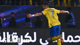 Cristiano Ronaldo scores sensational long-range lob for Al-Nassr