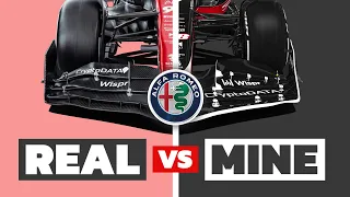 Redesigning the 2023 Alfa Romeo Formula 1 Car