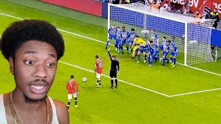 NBA Fan Reacts To 1 in a Million Free Kicks!