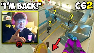 S1MPLE IS FINALLY BACK IN FACEIT! NEW SECRET SPOT IN CS2! COUNTER-STRIKE 2 Twitch Clips