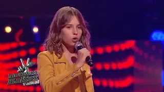 Aistė Šepikaitė - Girl on fire | Blind Auditions | The Voice Kids Lithuania S01
