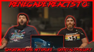 GHOSTBUSTERS: AFTERLIFE — Official Trailer 2 RENEGADES REACT