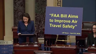 Senator Cantwell's Floor Speech on the FAA Reauthorization Act of 2024 Ahead of Senate Votes