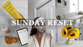 SUNDAY RESET ROUTINE | deep cleaning, self care, body care & more