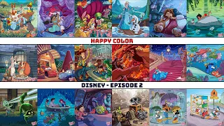 ASMR Coloring - HappyColor - Disney - Episode 02