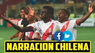 NARRACIÓN CHILENA: PERÚ 2 - NUEVA ZELANDA 0 | REPECHAJE 2017