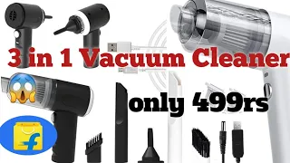 3 in 1 Mopping Vacuum with blower Mini Dusts Buster| flipcart reviews| USB Wireless Vacuum Cleaner