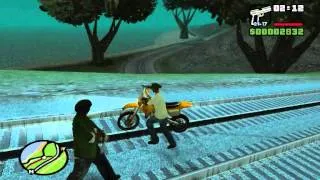 Прохождение Gta San Andreas. Миссия #16 Не по ту сторону Рельс