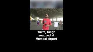 Ace cricketer Yuvraj Singh snapped in Mumbai