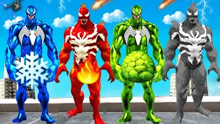 SHINCHAN BECAME EVERY ELEMENTAL VENOM IN GTA5 | GTA5 AVENGERS