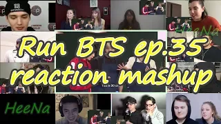 [BTS] Run BTS 달려라 방탄 ep.35｜reaction mashup