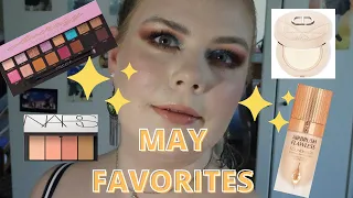 FULL FACE OF MAY FAVORITES | Charlotte Tilbury, Nars, ABH, Dior, I loved all of it!