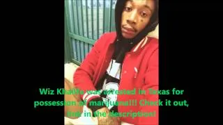 WIZ KHALIFA ARRESTED FOR POSSESSION OF MARIJUANA RIGHT BEFORE DROPPING 28 GRAMS!!! *BRAND NEW!!!