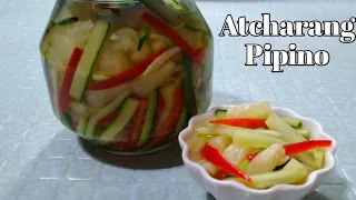 ATCHARANG PIPINO | HOW TO MAKE PICKLED CUCUMBER