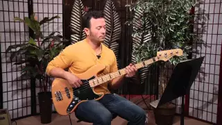Bass Lessons with Tony Valley - Lesson #6: Exercises