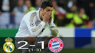 Real Madrid vs Bayern Munich 2-1 (2-3) Fox Sports (Relato Mariano Closs) UCL 2012