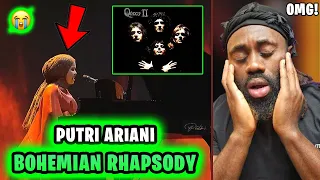 Putri Ariani X Choirs - Bohemian Rhapsody cover Queen (HUT TRANSMEDIA 22 LIVE) | REAC6TION!!!